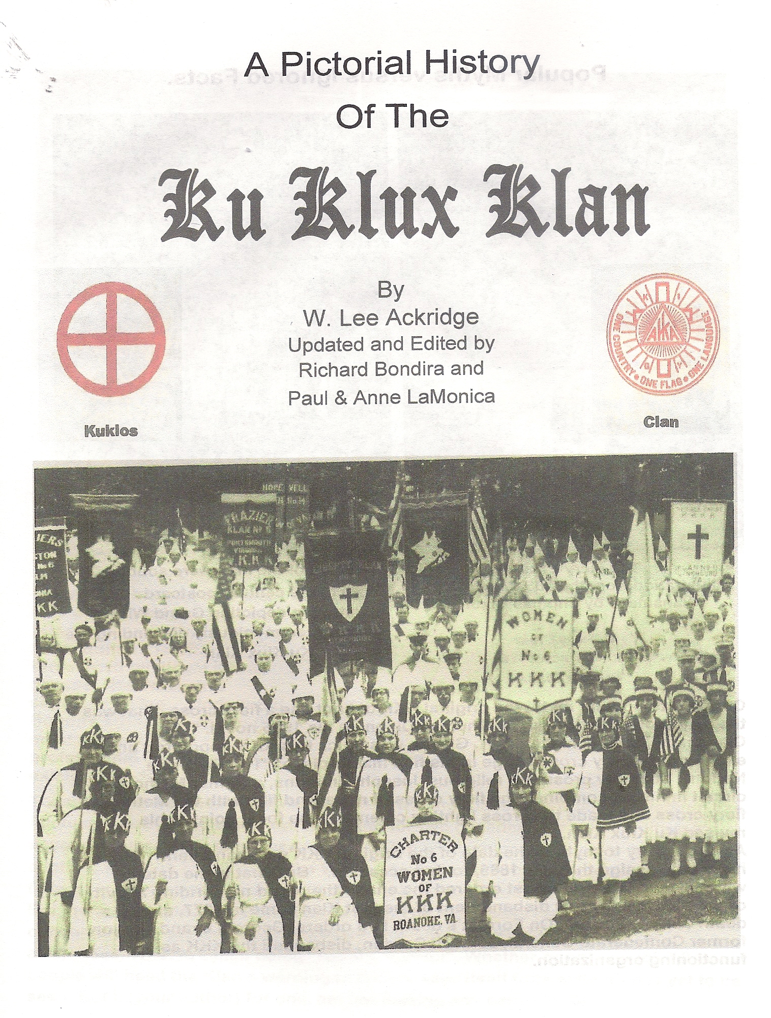 Pictorial History of the Klan